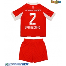 Maglie da calcio Bayern Munich Dayot Upamecano #2 Prima Maglia Bambino 2025-26 Manica Corta + Pantaloni corti)